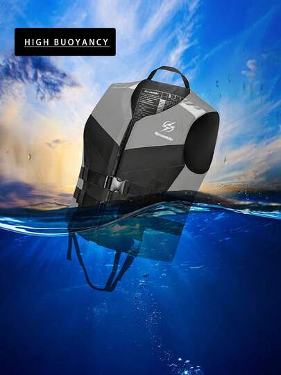 spraesidio Adult Swimming Vest; Adult Surfing Buoyancy Suit; Inflatable-Free Portable Kayak And Fishing Life Vest