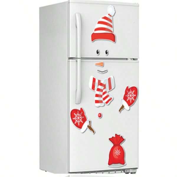 1 Set Christmas Magnetic Garage Door Decals, Holiday Party Car Magnetic Fridge Stickers