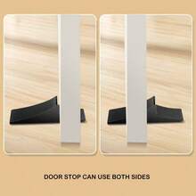 Invisible Magnetic Door Stopper With Free Punch, Stainless Steel Windproof Household Hardware - Multicolor - View 9