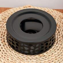 قطعة واحدة من دفاية إبريق الشاي، دفاية من الفولاذ المقاوم للصدأ، لوازم فن الشاي الراقية، هدية مثالية، من الفولاذ المقاوم للصدأ السميك، متينة وطويلة الأمد، طقم شاي من الفولاذ المقاوم للصدأ، دفاية الشاي، تشمل حامل شمعة صغير وموقد، سخان إبريق الشاي المعدني، حامل شمعة من الفولاذ المقاوم للصدأ. مناسب لإبريق الشاي الزجاجي، وإبريق الشاي الفولاذي، وإبريق الشاي الخزفي، وغيرها من الحاويات المقاومة للحرارة. يستخدم لتسخين الشاي والقهوة والحليب. دفاية إبريق الشاي عالمية.