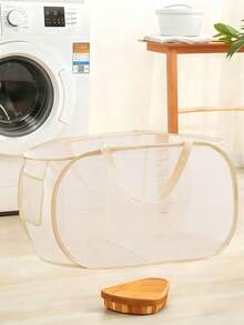 1 giỏ đựng đồ giặt lớn có thể gấp gọn, thích hợp để đựng đồ dùng cho trẻ sơ sinh, sắp xếp quần áo và đồ chơi, giỏ lưới gấp gọn, thoáng khí, chắc chắn, tiết kiệm không gian, tiện lợi cho việc giặt giũ và mang theo đồ dùng cho trẻ sơ sinh, giỏ du lịch gấp gọn. - Nhiều màu - Xem 11