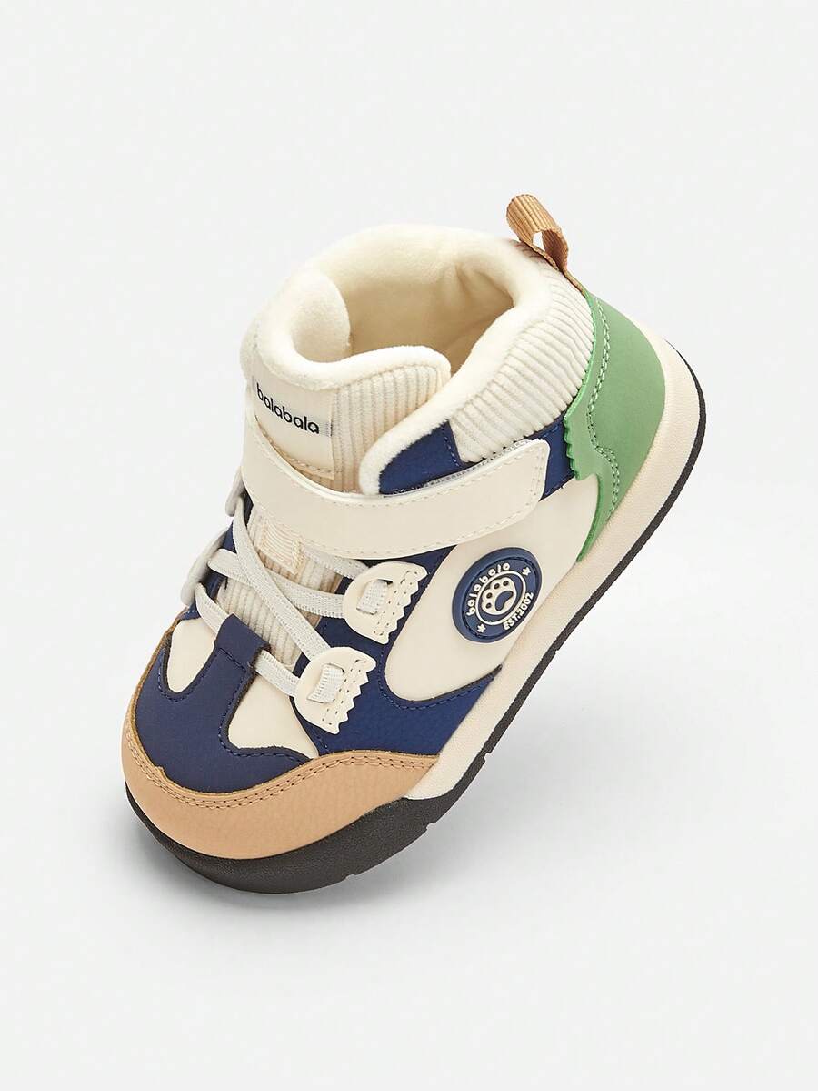 Balabala Kids Casual Sneakers, Boys & Girls Spring Autumn, Warm Lined Shoes