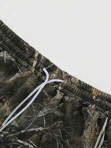 Bộ áo nỉ cổ tròn và quần nỉ in họa tiết rằn ri đường phố thời trang nam, họa tiết đường phố sành điệu - xanh quân đội - Xem 7