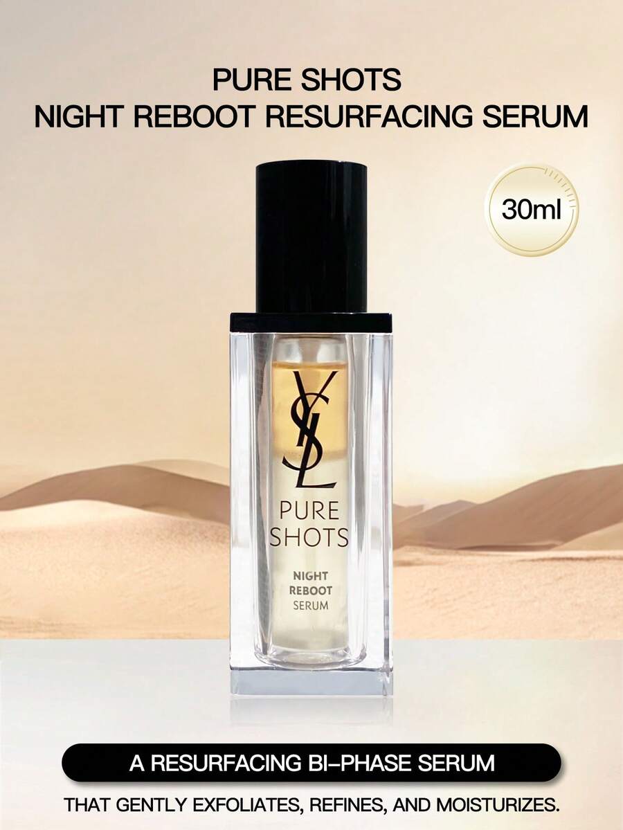 PURE SHOTS SERUM NIGHT REBOOT 30ml，保湿修复 - 30毫升 - 查看 1