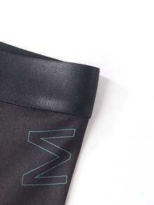 10 piezas de calzoncillos para hombres, patrones surtidos, estampado de letras de moda, cintura delgada, calzoncillos cómodos para hombres, pantalones cortos tipo bóxer