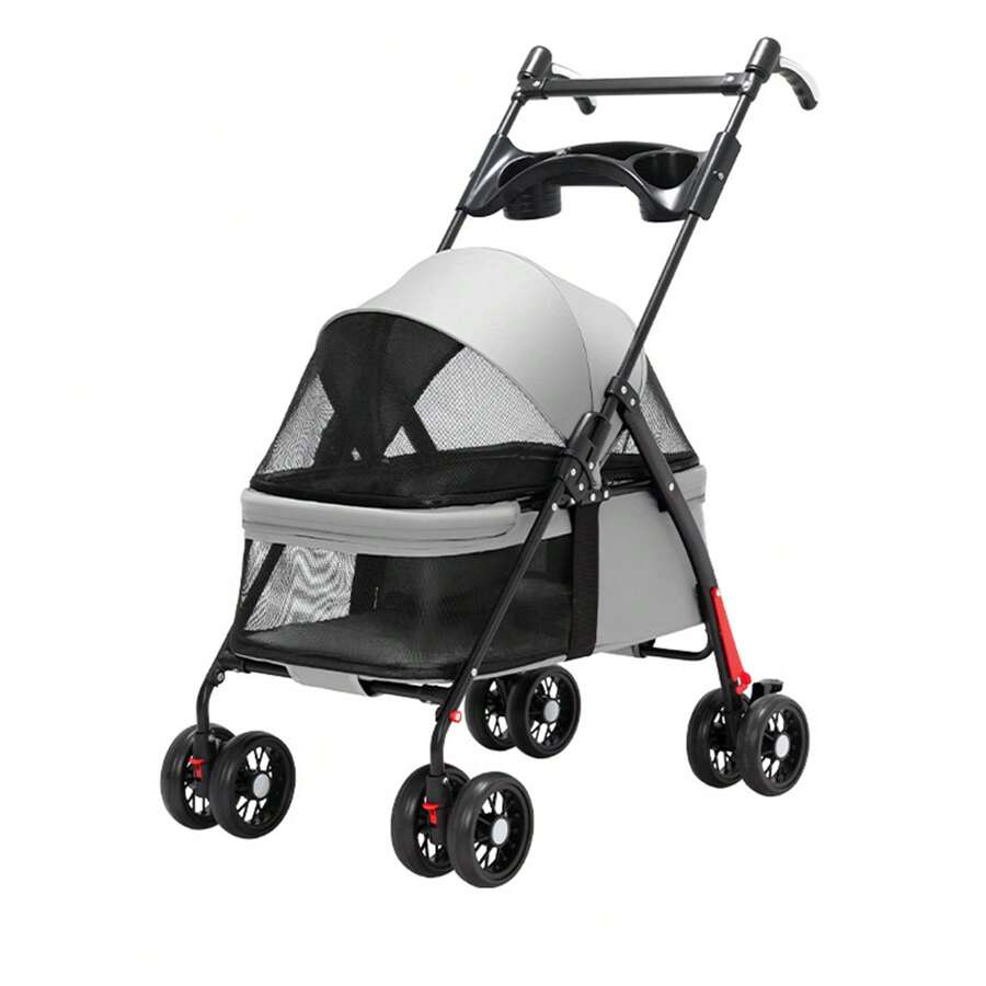 Pet Strollers - Grey - View 1