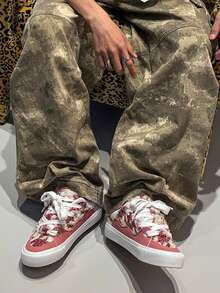 Dopamine Bread Sneakers, Unisex Casual Canvas Vulcanized Shoes, Versatile Sports Skateboard Shoes For Teenagers