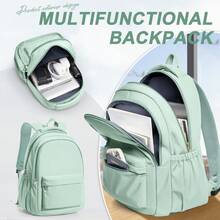 Mochila para mujer, mochila para portátil para chicas, mochila escolar impermeable, mochila de viaje y trabajo, mochila universitaria, mochila casual de día para estudiantes de secundaria, enfermeras, profesores, adecuada para universidad, exterior, compras, viajes, campamento, regalo para novia, compañeras de clase