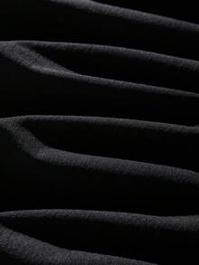 Wildlife Enthusiast's Favorite - HUNTING AND FISHING Printed Short Sleeve Round Neck Casual T-Shirt - Soft, Breathable, Quick-Drying Polyester Fabric For Comfortable Summer Wear - Ideal For Outdoor Activities - Black - View 5