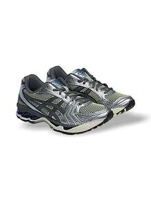 Giày chạy bộ ASICS Gel-Kayano 14 Unisex đệm GEL thoáng khí mềm mại màu vàng xanh 1203A740-750 - Xám xanh - Xem 6