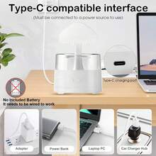 Rain Cloud Lamp Humidifier Aromatherapy Diffuser 7 Colors LED Changing Mushroom Decorative Lights Essential Oil Diffuser Water Drip Rain Sounds For Relax Sleeping Bedroom Office