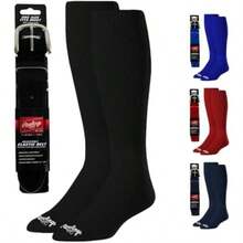 Rawlings | Belt & Socks Combo | Baseball/Softball | Multiple Sizes & Colors(Black Small) - Type1 - View 2
