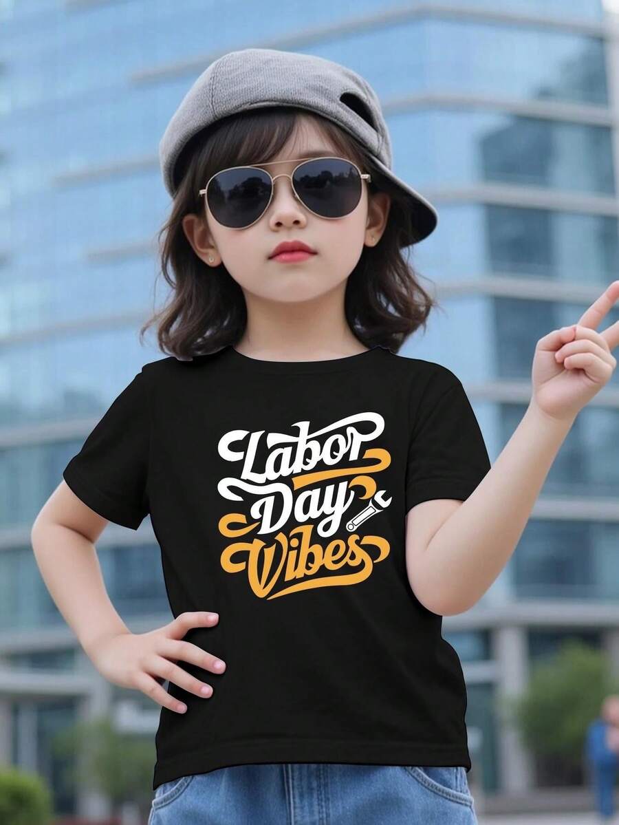 Young Girls T-Shirts - Black - View 1