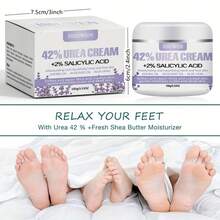 1 pieza Crema con 42% de urea - Reparación intensiva de manos y pies para invierno, apta para piel seca y agrietada - Multicolor - Ver 2