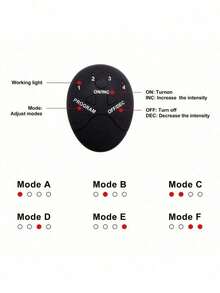 Rechargeable Buttocks Massager, Smart Buttocks Massager, Buttocks Patch, Buttocks Enhancement, Buttocks Lifting, Fitness Patch, Home Device, Slouchy Fitness Buttocks Trainer - Black - View 3