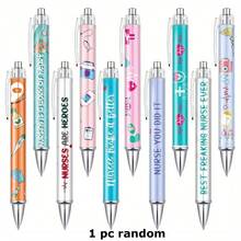 1/5/10/22/20/30/50支护士圆珠笔可爱卡通伸缩护理趣味墨水适用于医务人员办公室感谢礼物 - 彩色 - 查看 20