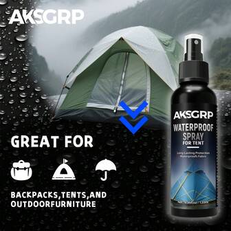AKSGRP Nano Waterproof Spray | One Spray Repels Water On Tents/Shoes/Clothes/Jackets, Outdoor Invisible Waterproof Shield For Heavy Rain