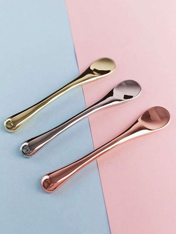 1pc Face Cream & Eye Cream Beauty Massage Spatula, Facial Mask Applicator Spoon
