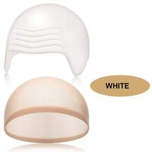 2 Chiếc Mũ Trùm Đầu Bằng Cao Su Latex Trang Điểm Hóa Trang Cho Người Hói Đầu Halloween - 2 cái - Xem 3