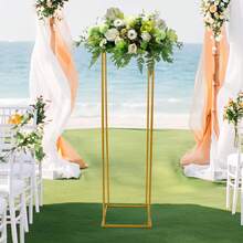 Blumenständer, Blumen Display Rack Dekorationen für Hochzeitsfeier Ereignis, Gold Blumenhalter für Home Party Hochzeitsdekorationen