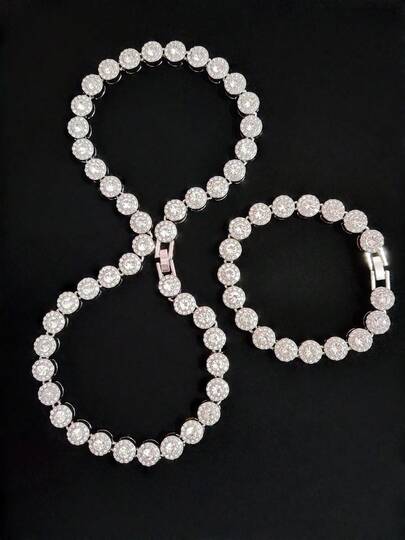 قلادة عنق بنمط هيب هوب دائري يناسب الجنسين، قلادة كلاسيكية بطراز بانك ريترو، مناسبة للحفلات أو الاستخدام اليومي، هدية للرجال والنساء