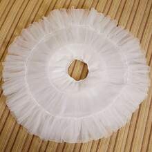 Women's Fluffy Petticoat, Soft Tulle Creates Voluminous Skirt, 4-Layer Tulle Full Slip, Suitable For Ball Gowns And A-Line Dresses, Comfortable Waistband, All-Day Wear - White - View 6