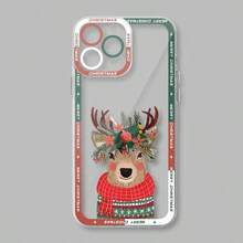 Funda de teléfono de Feliz Navidad y Año Nuevo compatible con  16 15 14 13 12 11 Pro Max Mini X XS SE 7 8 Plus 16E, funda suave a prueba de golpes, compatible con funda de  17, funda de  17 Pro, funda de  17 Pro Max - -4 - Ver 13