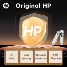 Ổ đĩa flash USB 3.2 HP 64GB vỏ kim loại, USB tốc độ cao 128GB, ổ cứng di động 256GB dùng cho máy tính để bàn, máy tính xách tay và TV. - Bạc - Xem 9