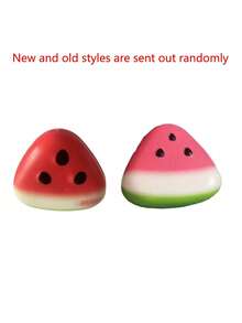 10pcs/5pcs/3pcs/1pc Watermelon Shaped Stress Relief Ball, Realistic Watermelon Design, Soft Touch, Slow Rebound, Stress Relief Toy - Multicolor - View 8