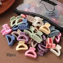 15/20/30/50/100pcs Versatile Fashion Mini 2.5cm Clip Bangs Clip For Women, Simple Retro Hair Clip For Bangs And Hairstyle