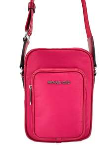 Michael Kors Khai North South Pocket Crossbody Bag - Màu Hồng Tươi - Xem 1