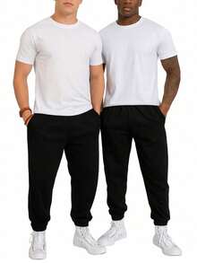 Men Shorts - 黑色 - 查看 2