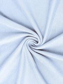 1 pezzo Maglietta a maniche lunghe casual stampata per ragazze pre-adolescenti, alla moda, calda e confortevole, adatta per studenti giovani, primavera/autunno - celeste - Visualizzare 6