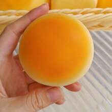 1/2 仿真面包慢回弹 PU 软面包法式老面包馒头熊头减压玩具