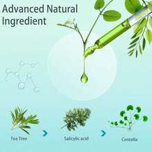 24/12pcs Blemish, Scar, Acne Cover Patches, Hydrocolloid Material With Tea Tree Oil & Premium Essence, Comfortable Breathable Gentle Non-Irritating - White - View 3