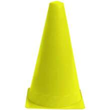 VENTDEPOT Cono de para Construcción, MXSOY-001, 1Pza, 22x14cm, De , Amarillo, Plástico Rígido. - Amarillo - Ver 6