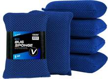 Mesh Bug Sponge, Car Wash Sponge For Cleaning Bugs And Tar, Royal Blue, 4 Inch By 6 Inch, 6 Pack,24533705 - 杏色 - 查看 1