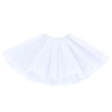 1 件女士薄纱芭蕾舞裙，适合派对、舞蹈表演、节日