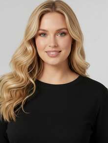 Women T-Shirts - Black - View 4