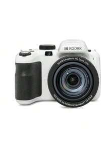 Kodak AZ425 Telephoto Camera, 20.68-Megapixel BSI CMOS, 3-Inch Screen, 42x Optical Zoom, 24mm Wide-Angle Lens, White Package