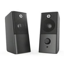 HP DHS-2101 Computer Speakers Laptop Desktop Computer Desktop Mini Speaker Speaker Subwoofer Multimedia Wired Black - Black - View 1