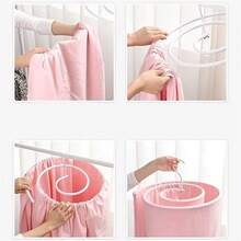 1件/2件螺旋被子晾衣架，不锈钢圆形晾衣架，多功能旋转晾衣架，适合阳台家用