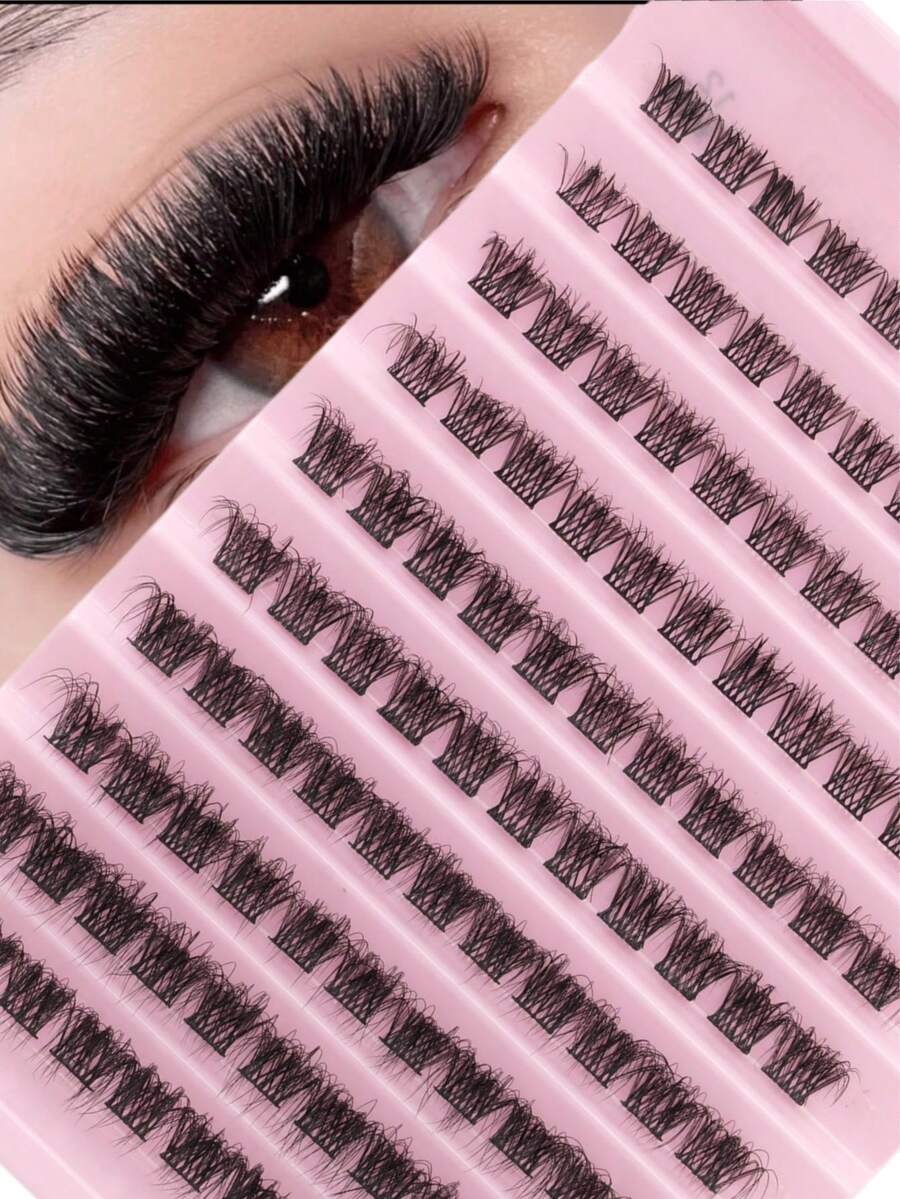 110 Cụm Lông Mi Riêng Lẻ Mềm Mại Tự Nhiên Lông Mi Giả Mink 8-16MM Hỗn Hợp Mi Nối DIY Cụm Lông Mi, Cụm Lông Mi, Lông Mi Riêng Lẻ, Lông Mi, Lông Mi Giả