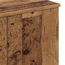 Ohne Eingebautes Waschbecken-Badezimmer Schrank Altholz 61 X 35 X 64 Cm Holzwerkstoff-XY98278