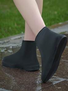 Copristivali in gomma, copriscarpe impermeabili in silicone, copriscarpe riutilizzabili e resistenti all'acqua per giorni di pioggia, per scuola, ufficio, casa, viaggi. Copristivali in silicone impermeabili per l'esterno, accessori per scarpe da passeggio, copriscarpe riutilizzabili per scuola, ufficio, casa, viaggi, forniture per il ritorno a scuola, rinfrescanti estivi, spiaggia, viaggi