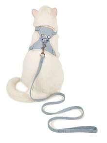 Cat Leash For Outdoor Walking, Cat Vest Style Chest Harness, Small Dog, Pet, Anti Running Dog Leash