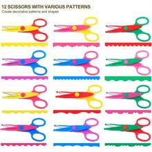 Scissors Decorative,Scissors Crafting,  Cut, Pinking Shears, Colorful Design Shears Crafts