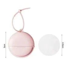 50PCS Hojas de jabón de papel desechables para viaje, mini hojas de jabón de papel, jabón en escamas portátil para viajes al aire libre - Rosa - Ver 9