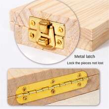 Mancala Board Game Set,Folding Wooden Board And MultiColored Glass Stones, Portable Travel Board Game Gemstone Chess,Wooden Puzzle Toy Ideal For Large Groups, Parties, Family Events