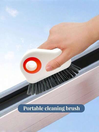 1Pc Crevice Cleaning Brush,Hard-Bristled Grout Brush, New Multifunctional Gap Cleaning Brush Tool,Dead Corners Brushes For Bathroom Kitchen Tiles Window Door Slots
